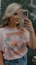 Load image into Gallery viewer, Cowgirl Summer Beach Graphic Tee
