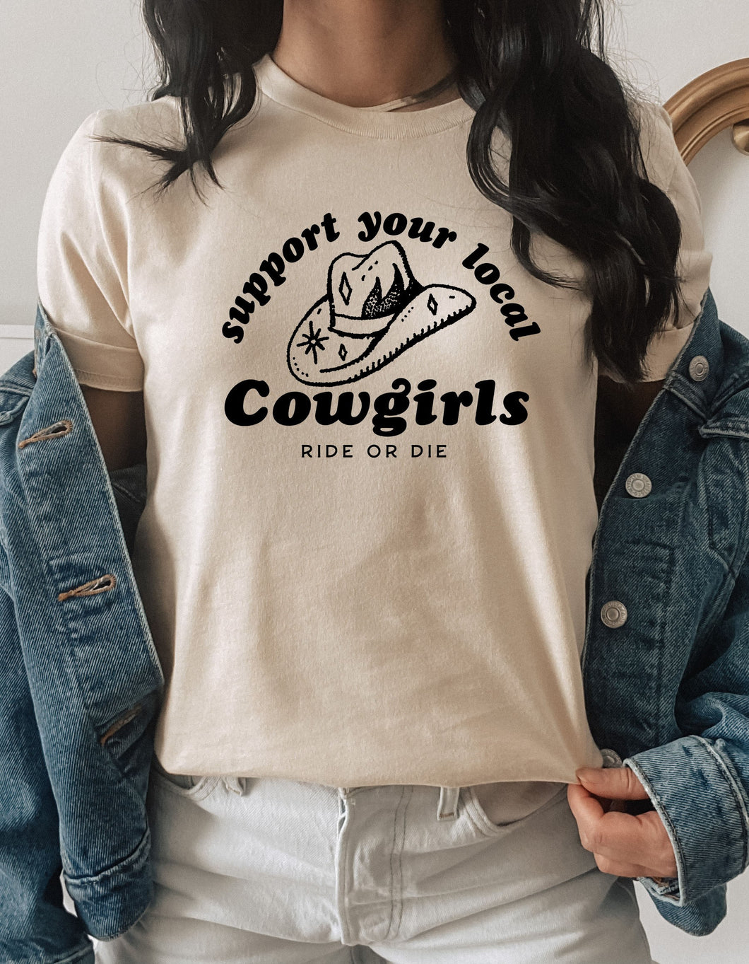 Support Your Local Cowgirls Tee