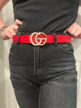 Load image into Gallery viewer, Rhinestone G Belt (multiple colors available)
