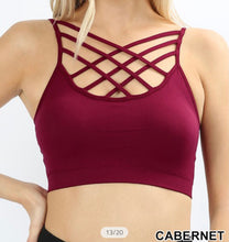 Load image into Gallery viewer, Criss-cross Bralette (Plus Size)FINAL SALE
