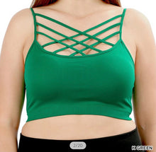 Load image into Gallery viewer, Criss-cross Bralette (Plus Size)FINAL SALE
