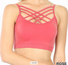 Load image into Gallery viewer, Criss-cross Bralette (Plus Size)FINAL SALE
