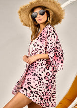 Load image into Gallery viewer, Pink Leopard Kimono
