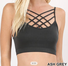 Load image into Gallery viewer, Criss-cross Bralette (Plus Size)FINAL SALE
