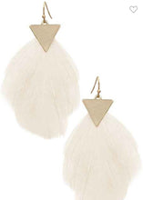 Load image into Gallery viewer, Feathered Earrings
