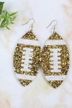 Load image into Gallery viewer, Sparkly Football Earrings
