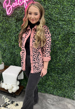 Load image into Gallery viewer, Pink Cheetah Open Jacket
